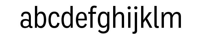 Ballinger Condensed Regular Font LOWERCASE