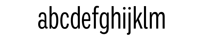 Ballinger X Condensed Regular Font LOWERCASE