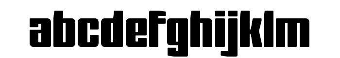 Barge Regular Font LOWERCASE