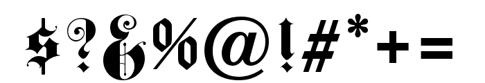 BaroqueTextJF Regular Font OTHER CHARS