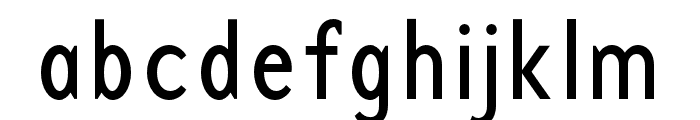 Base 12 Serif OT Reg Font LOWERCASE