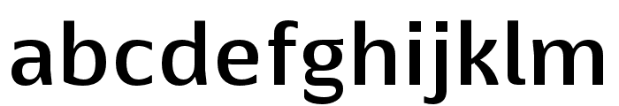 Basel Neue Medium Font LOWERCASE