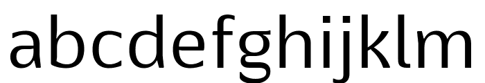 Basel Neue Regular Font LOWERCASE