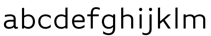 Basic Gothic Pro Regular Font LOWERCASE