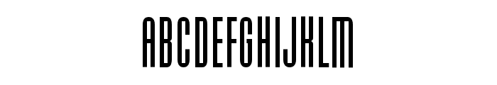 Baucher Gothic URW Extd Regular Font UPPERCASE