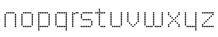 Baudot Light Font LOWERCASE