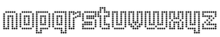 Baudot Pop Open Regular Font LOWERCASE