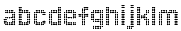 Baudot Regular Font LOWERCASE