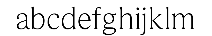 Beaufort Pro Light Font LOWERCASE