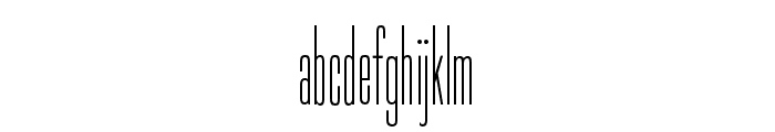 Bee One Regular Font LOWERCASE