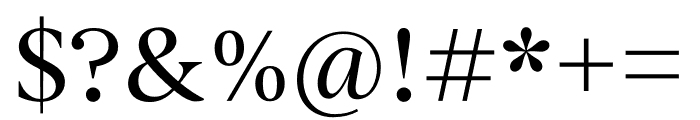 Begum Devanagari Regular Font OTHER CHARS