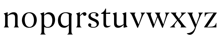 Begum Devanagari Regular Font LOWERCASE