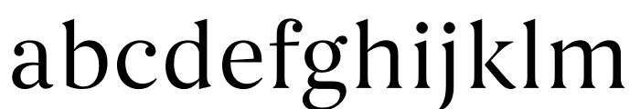 Begum Regular Font LOWERCASE