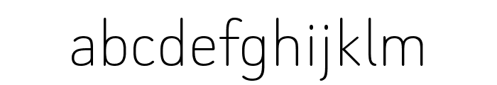 Beiruti Extra Light Font LOWERCASE