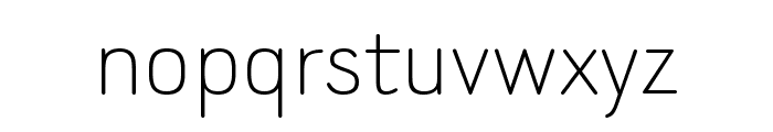 Beiruti Extra Light Font LOWERCASE