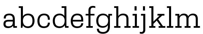 Belarius Sans Light Font LOWERCASE