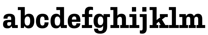 Belarius Serif Bold Font LOWERCASE