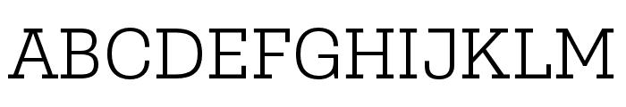 Belarius Serif Light Font UPPERCASE