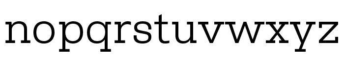 Belarius Serif Light Font LOWERCASE