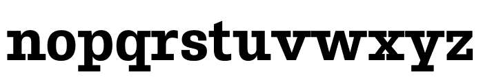Belarius Serif Narrow Bold Font LOWERCASE