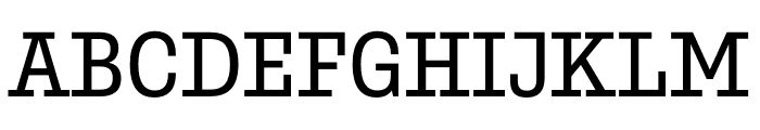 Belarius Serif Narrow Regular Font UPPERCASE