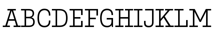 Belarius Serif Narrow Semibold Font UPPERCASE