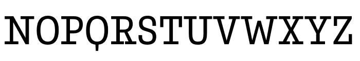Belarius Serif Regular Font UPPERCASE