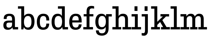 Belarius Serif Wide Regular Font LOWERCASE