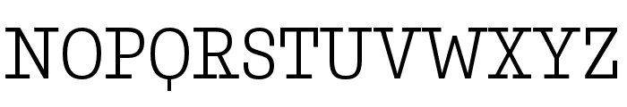 Belarius Serif Wide Semibold Font UPPERCASE