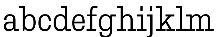 Belarius Serif Wide Semibold Font LOWERCASE