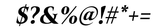 Belda Cond Black Italic Font OTHER CHARS