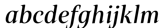 Belda Cond Medium Italic Font LOWERCASE