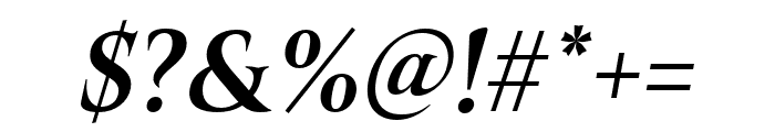 Belda Ext Bold Italic Font OTHER CHARS