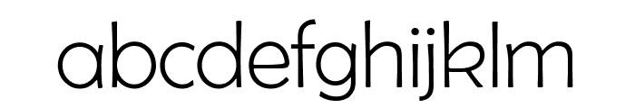Berlin Sans Light Font LOWERCASE