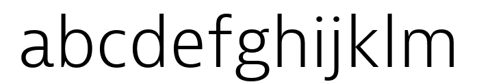 Bernina Sans Compressed Light Italic Font LOWERCASE