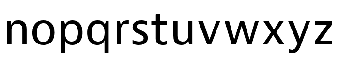 Bernino Sans Compressed Regular Font LOWERCASE