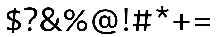 Bernino Sans Condensed Regular Font OTHER CHARS