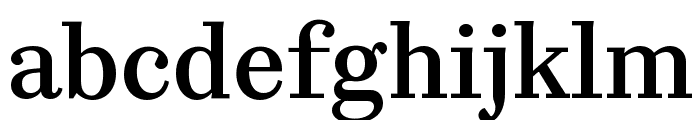 Bettoni VF Regular Dark Font LOWERCASE