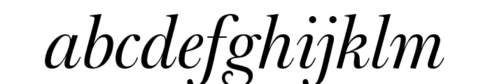 Big Moore Italic Font LOWERCASE