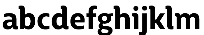 BigCity Grotesque Pro Bold Font LOWERCASE