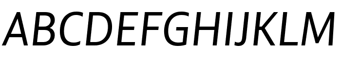 BigCity Grotesque Pro Italic Font UPPERCASE