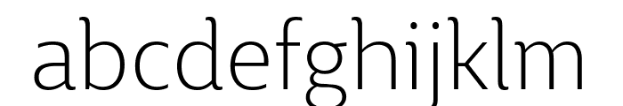 BigCity Grotesque Pro Light Font LOWERCASE