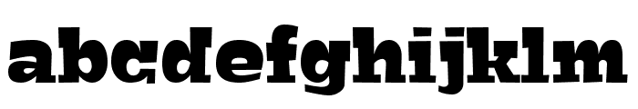 Bigfish Regular Font LOWERCASE