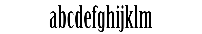 Birch Std Regular Font LOWERCASE