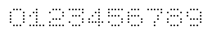 Bitcount Grid Single Light Square Font OTHER CHARS