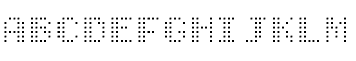 Bitcount Mono Double Light Square Font UPPERCASE
