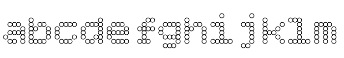 Bitcount Mono Single Regular Line Circle FONT