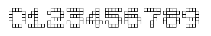 Bitcount Mono Single Regular Line Square Font OTHER CHARS