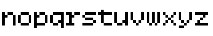 Bitcount Mono Single Regular Square Font LOWERCASE