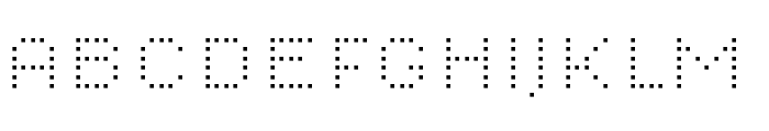 Bitcount Prop Single Light Square Font UPPERCASE
